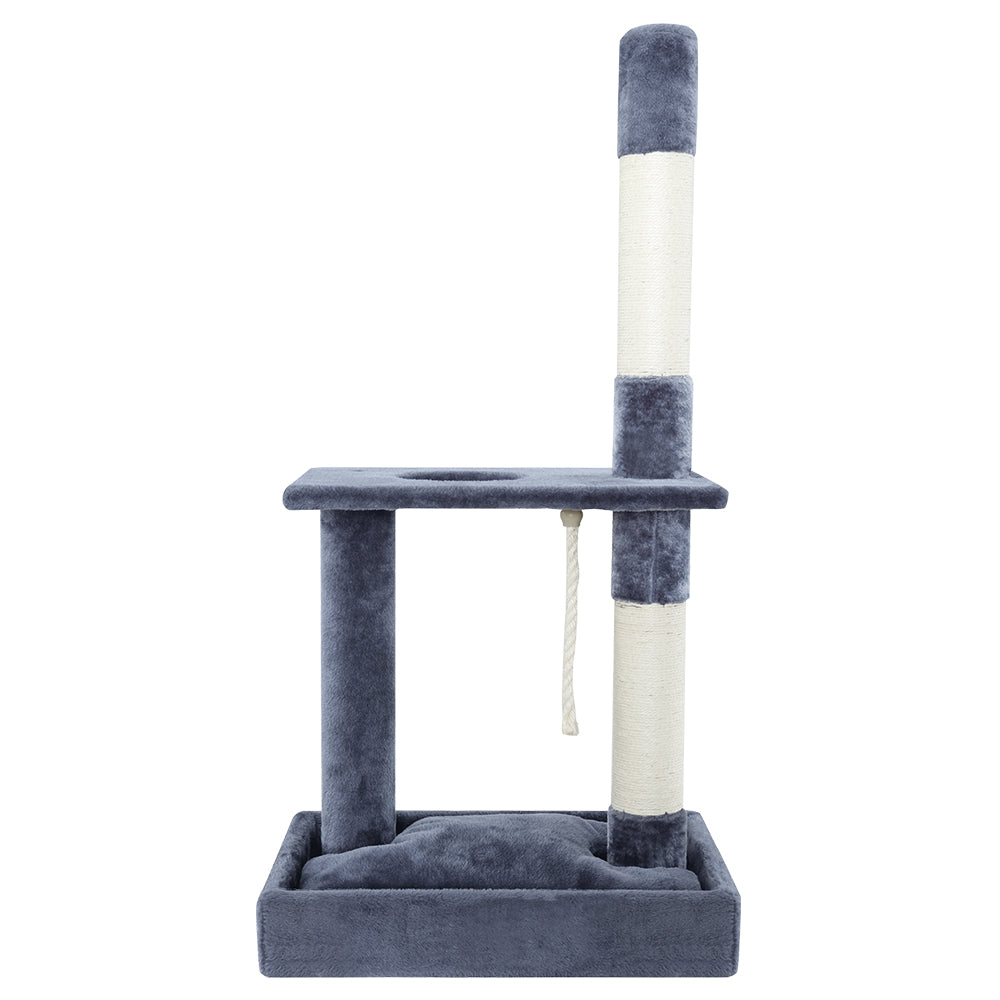 Tena 102cm Cat Tree Scratching Post Tower Condo Grey