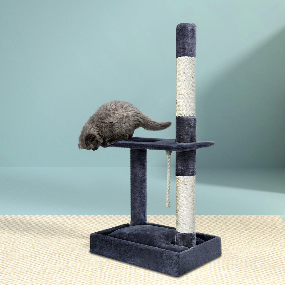 Tena 102cm Cat Tree Scratching Post Tower Condo Grey
