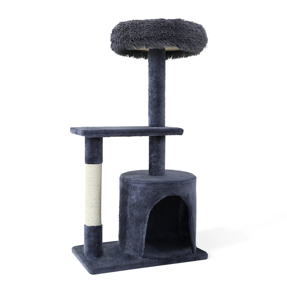 Fena 94cm Cat Tree Scratching Post Tower Grey