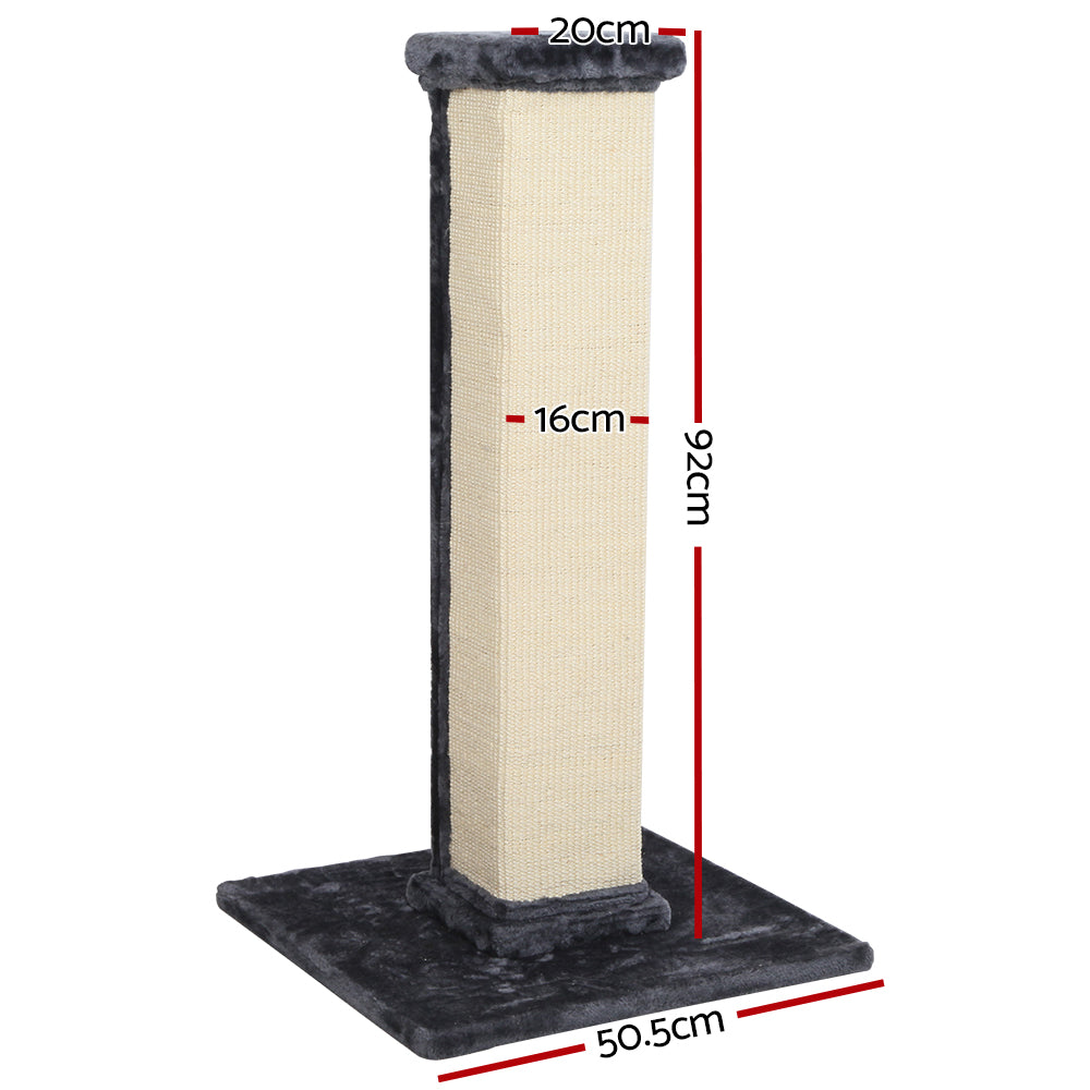 i.Pet 92cm Cat Tree Scratching Post Tower Wood Condo
