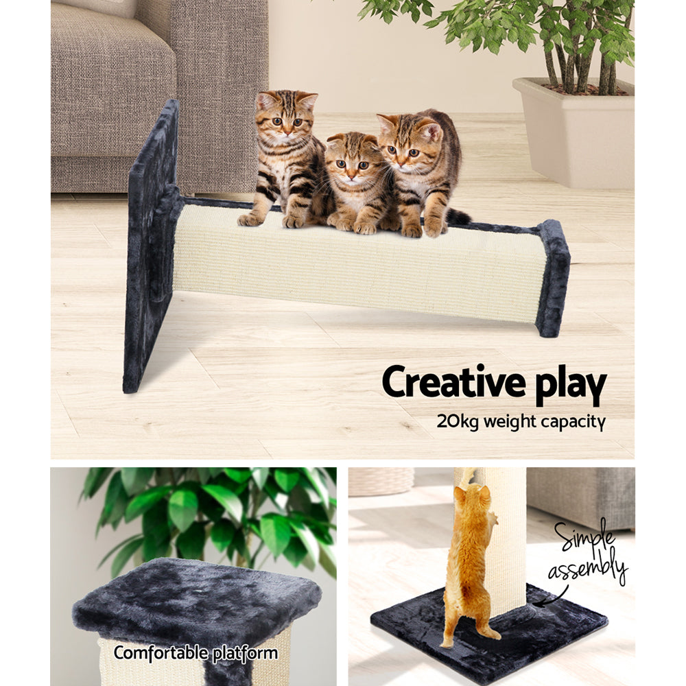 i.Pet 92cm Cat Tree Scratching Post Tower Wood Condo