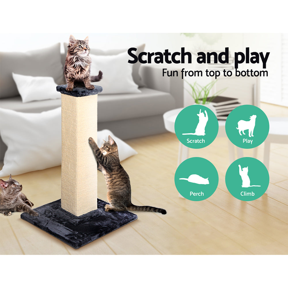 i.Pet 92cm Cat Tree Scratching Post Tower Wood Condo