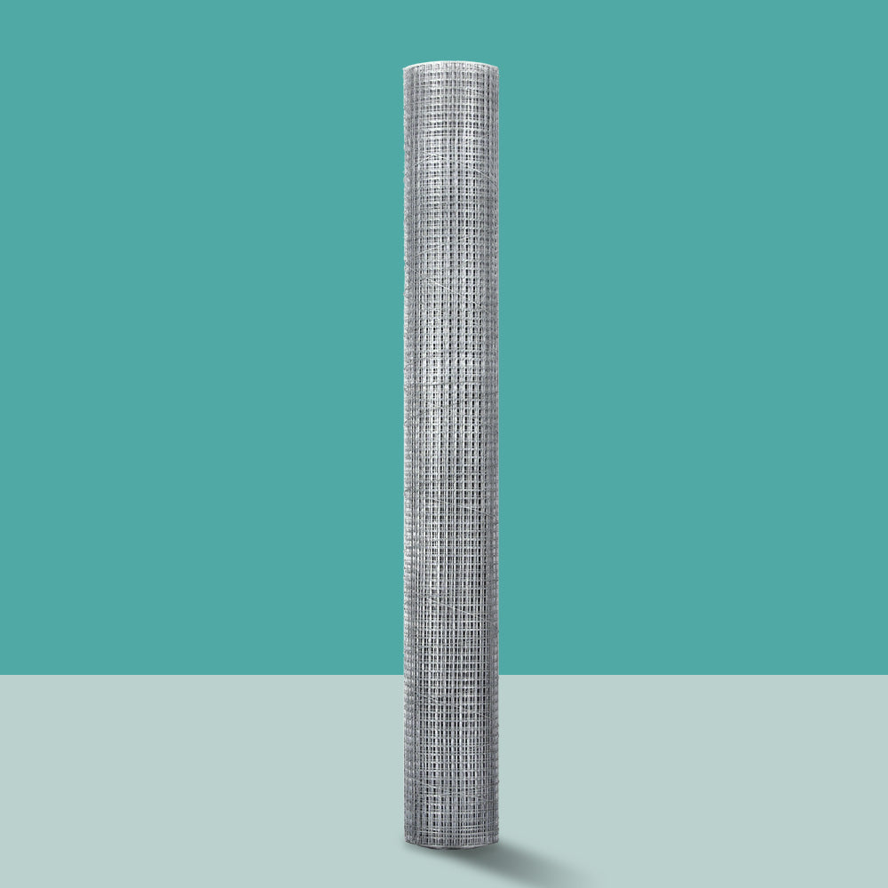 i.Pet 15m x 1.2m Welded Wire Mesh Roll Anti-Rust Poultry Fence