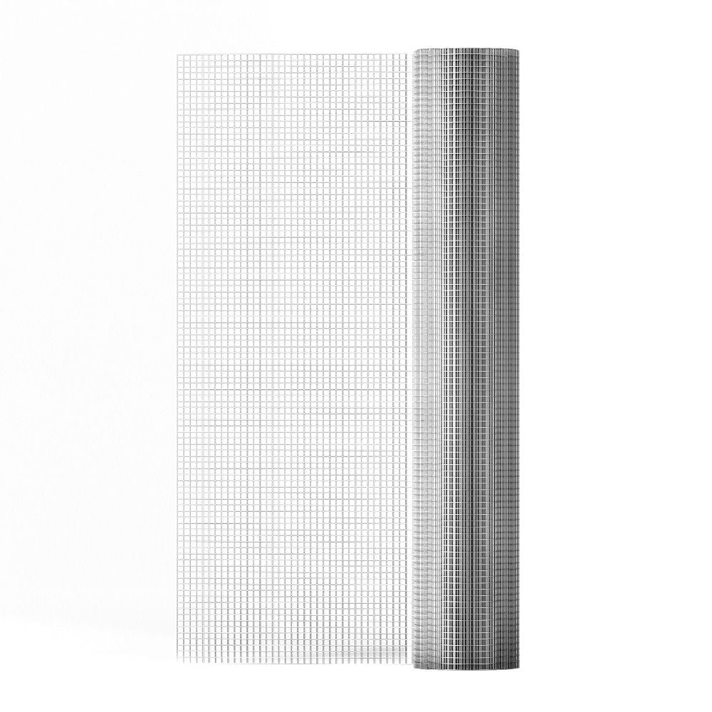 i.Pet Welded Wire Mesh Chicken Fence Roll 25M x 1.2M