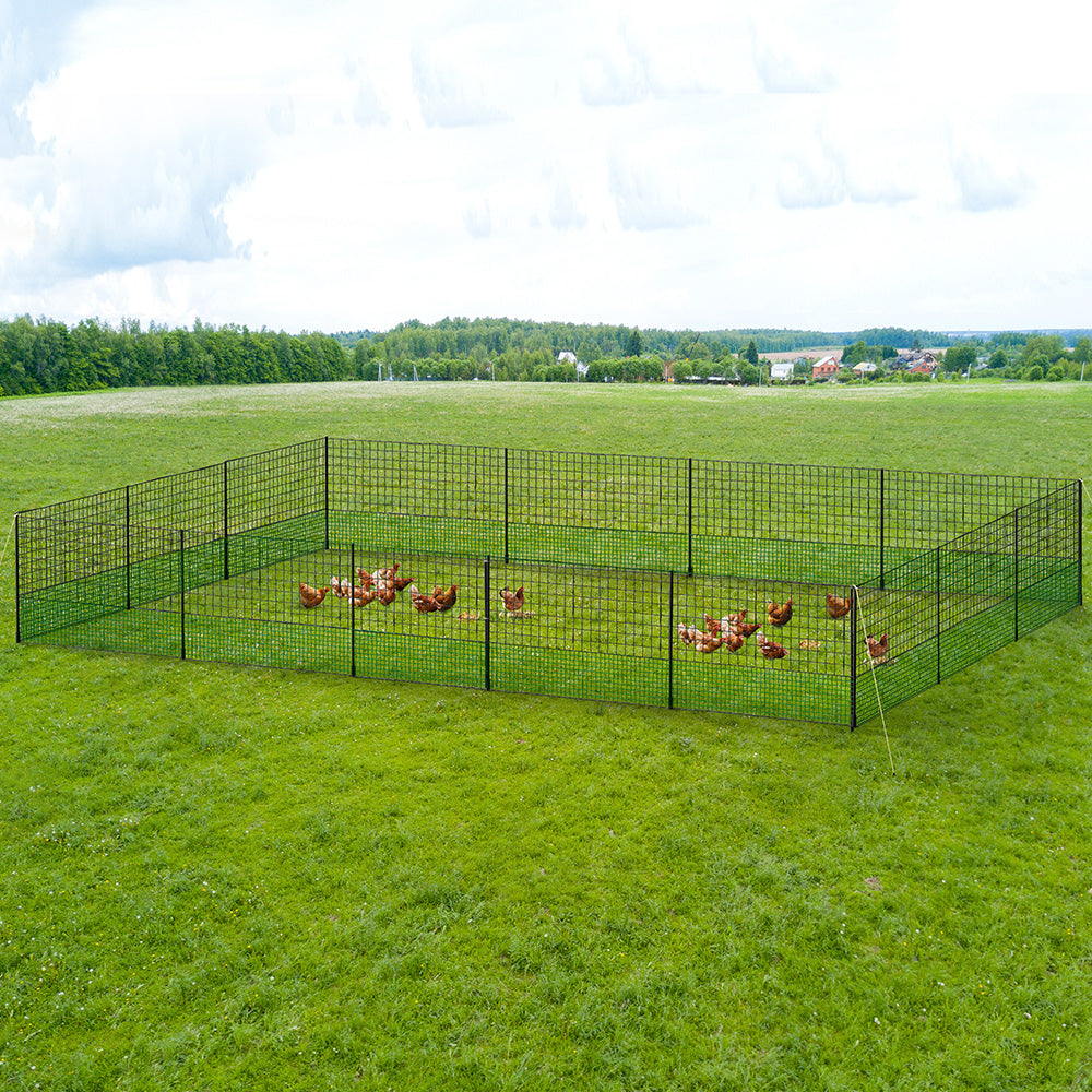 i.Pet 50m Electric Poultry Netting Fence for Chickens and Ducks