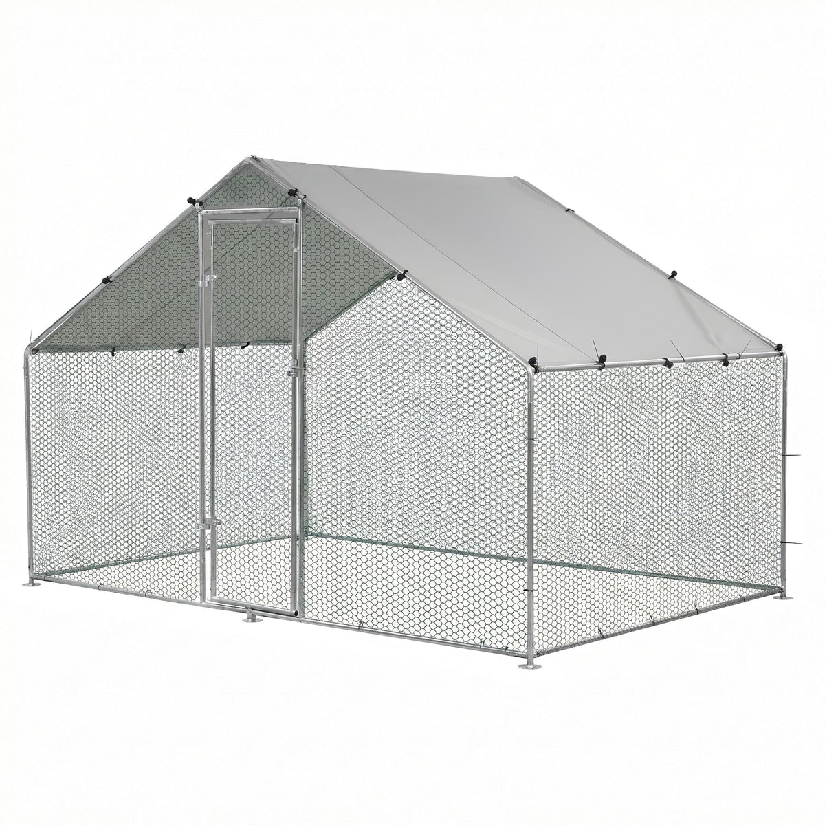 i.Pet Walk-In Chicken Coop Rabbit Hutch Outdoor Run 3x2x2m
