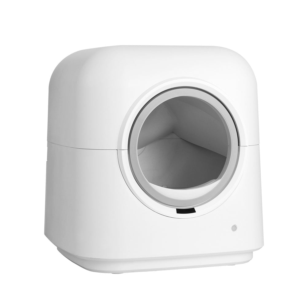 i.Pet Large Automatic Cat Litter Box Smart Self-Cleaning White