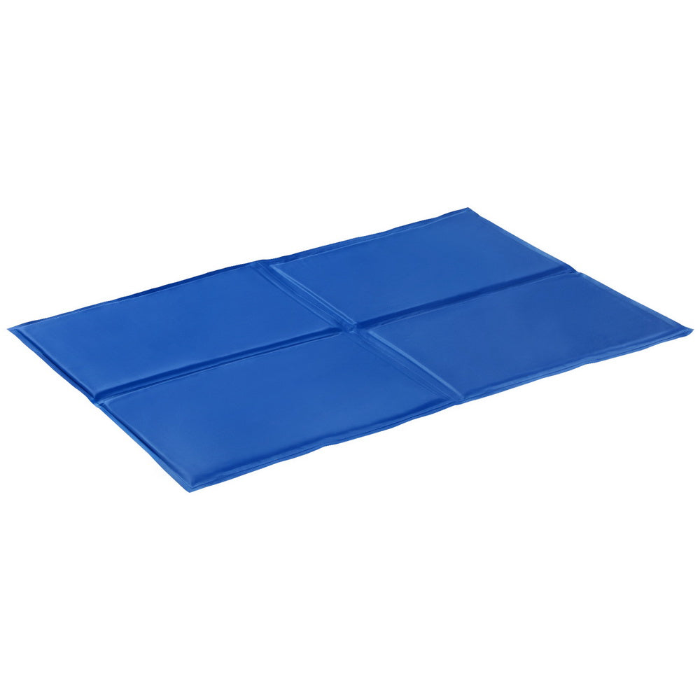 i.Pet Large Pet Cooling Mat Gel Self-Cool Dog Cat Pad Blue