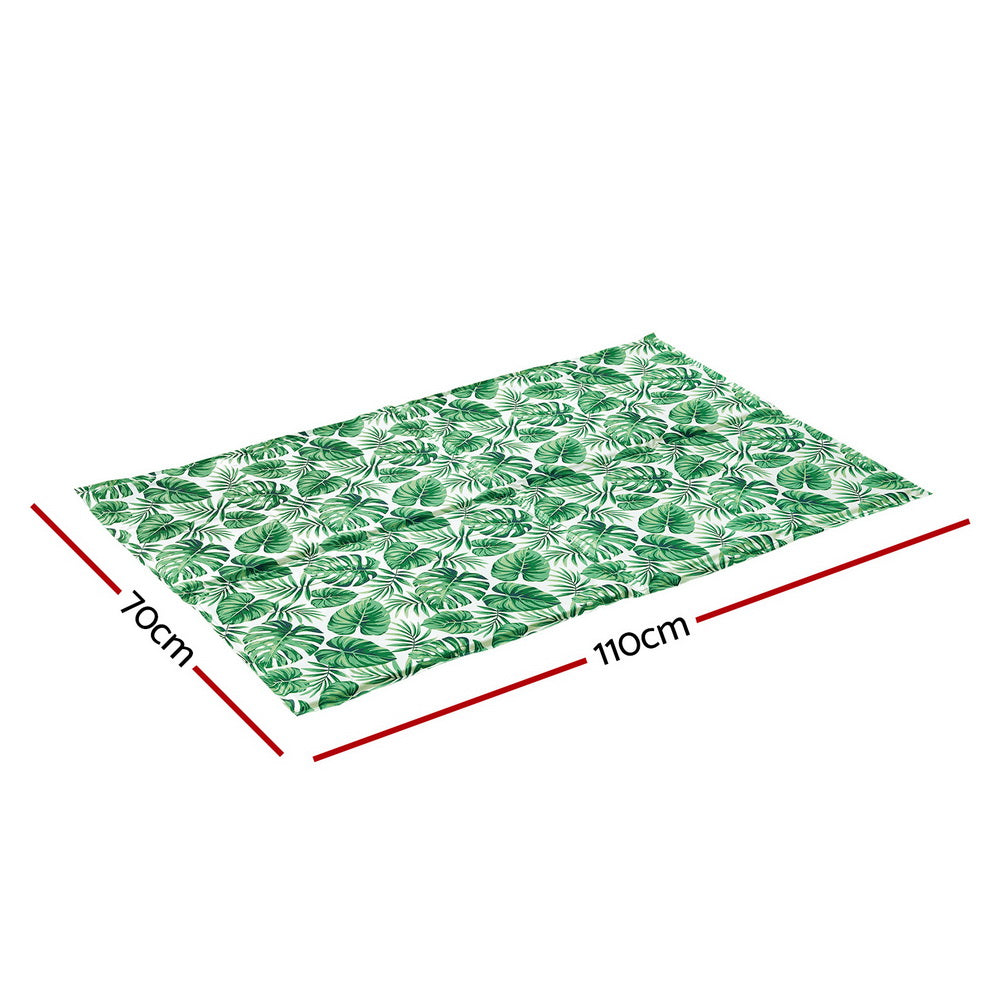 i.Pet Large Pet Cooling Mat Gel Self-Cooling Green