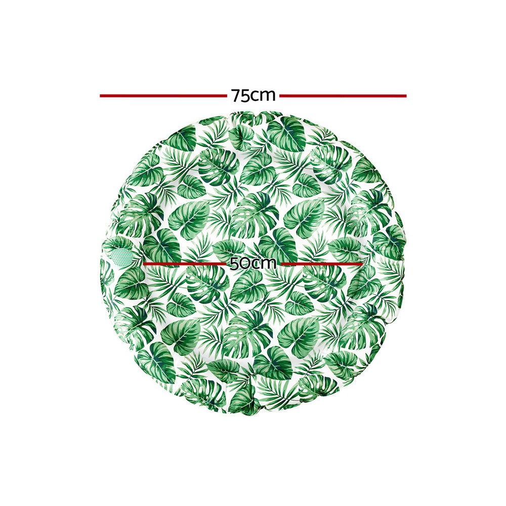 i.Pet Large Round Pet Cooling Mat Gel Green