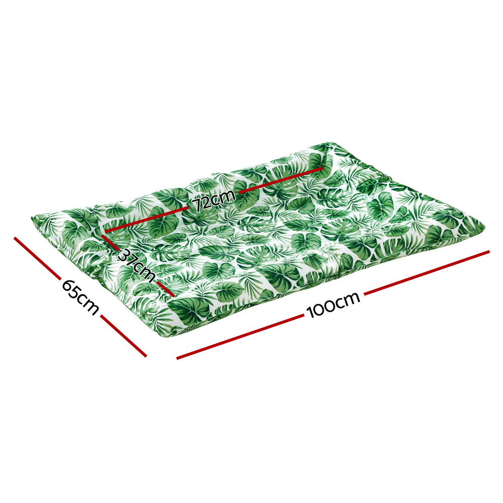 i.Pet Large Pet Cooling Mat Gel Self-Cool Dog Cat Pad Green