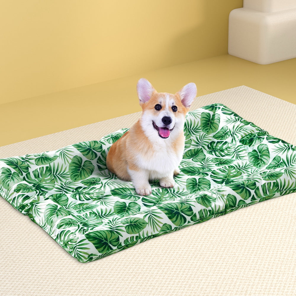 i.Pet Large Pet Cooling Mat Gel Self-Cool Dog Cat Pad Green