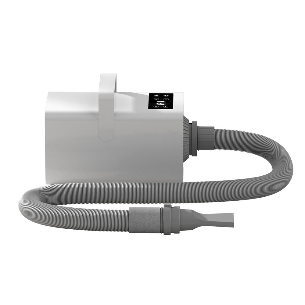 i.Pet Pet Hair Dryer Low Noise Grooming Blower White