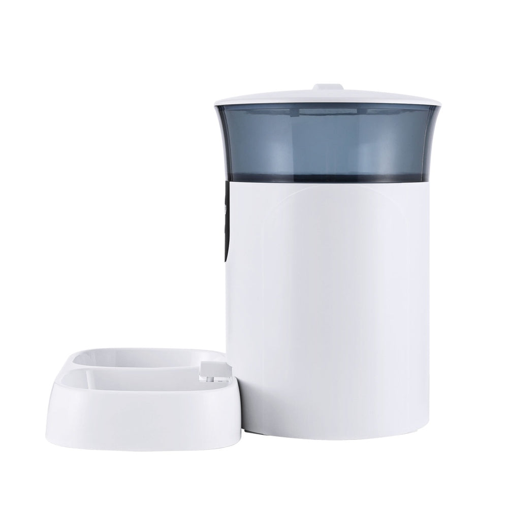 i.Pet 7L Smart Pet Feeder WiFi Camera White
