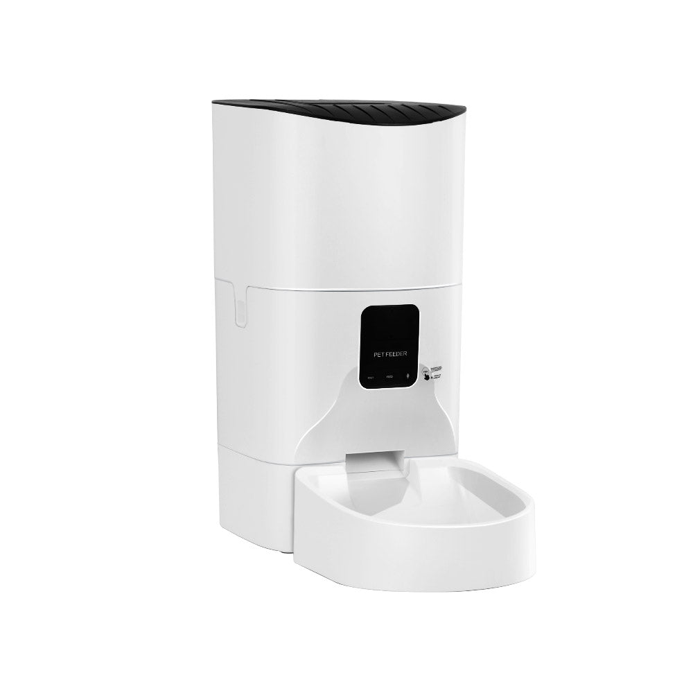 i.Pet 9L Smart Automatic Pet Feeder WiFi Control White