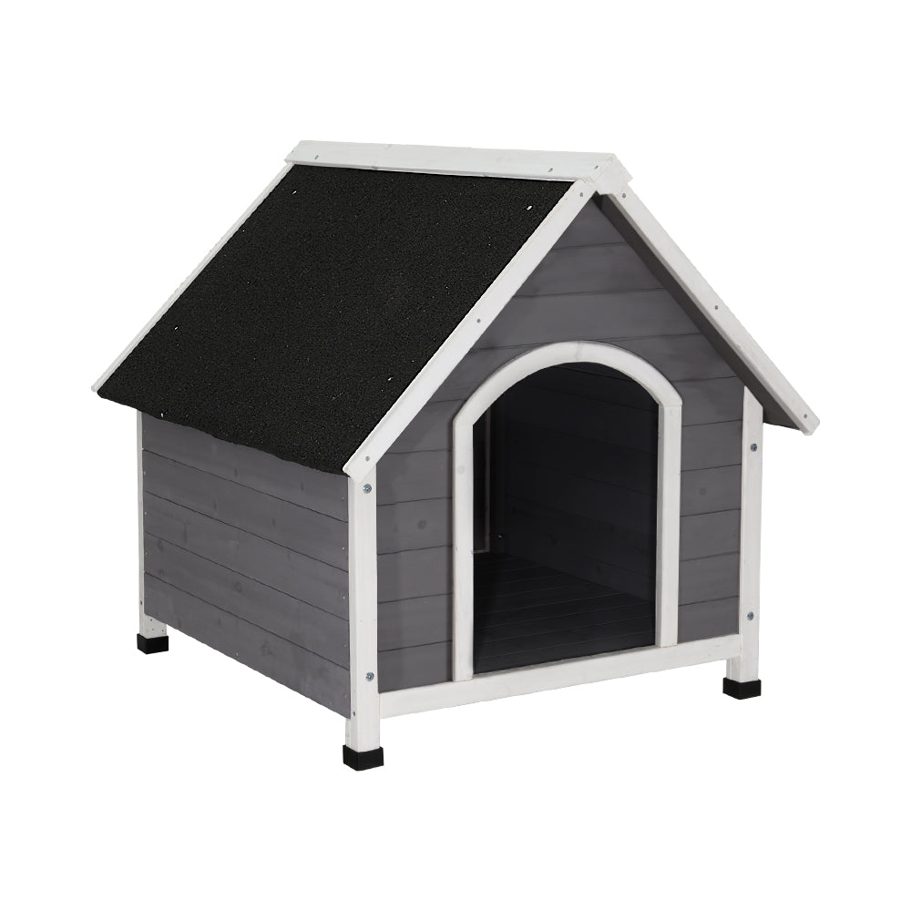 i.Pet Wooden Dog Kennel Large Outdoor Indoor Weatherproof