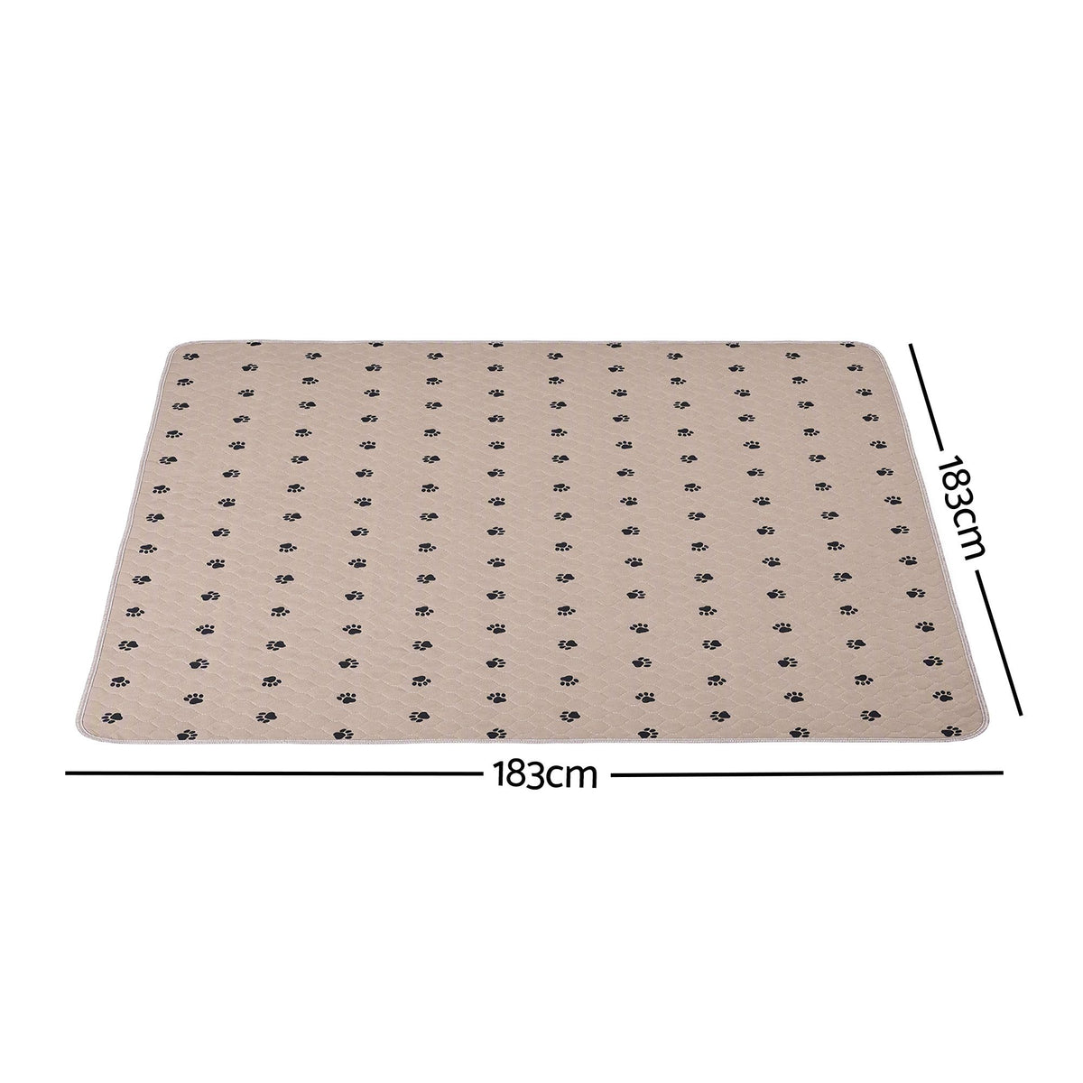 i.Pet Pet Training Pads Washable Dog Pee Pads Puppy Toilet Mat 183x183cm