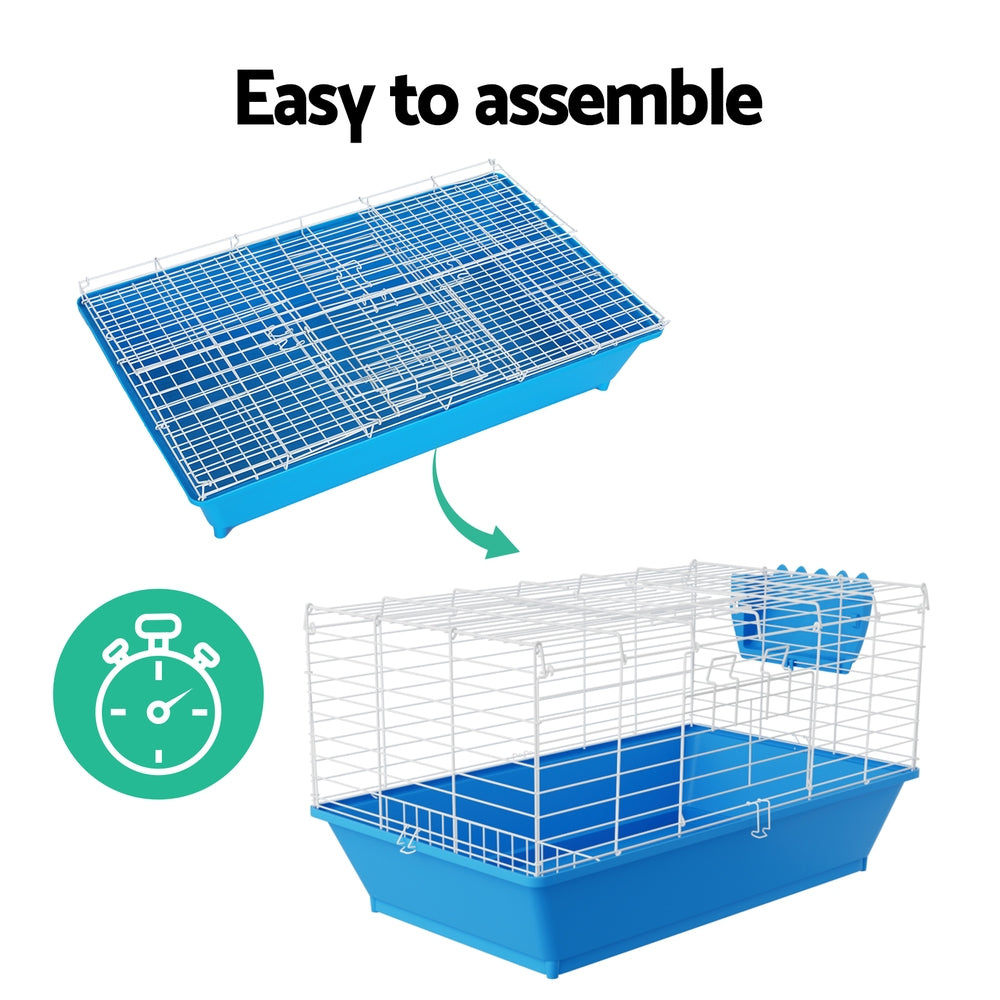i.Pet 88cm Indoor Rabbit Cage Guinea Pig Habitat