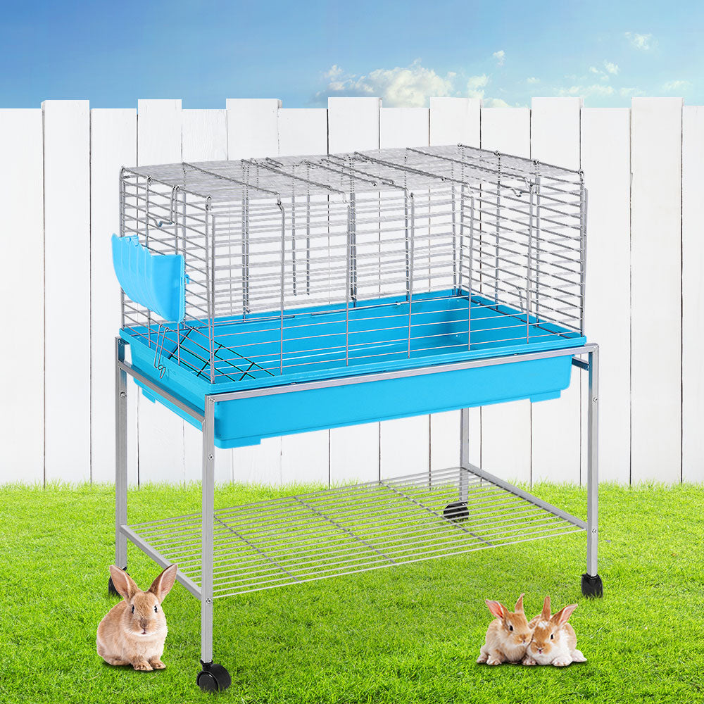 i.Pet 88cm Indoor Rabbit Cage Guinea Pig Habitat