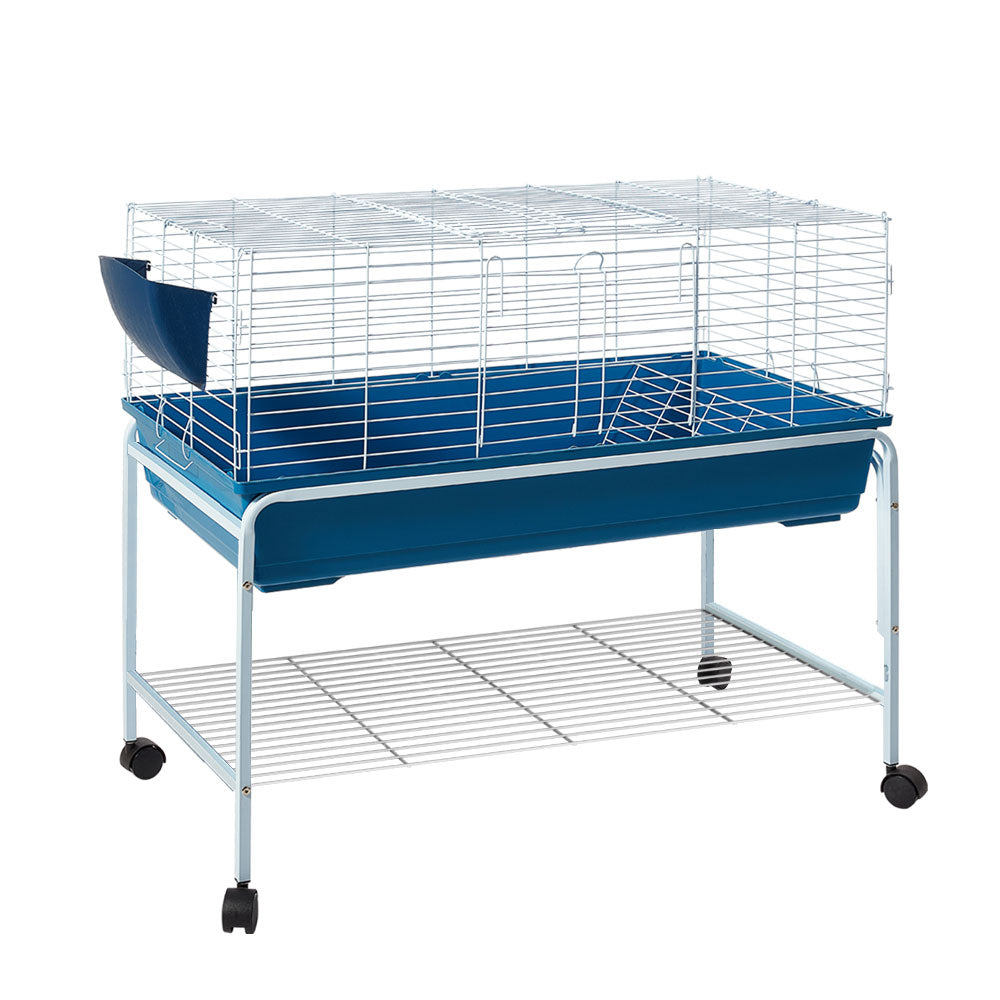 i.Pet Rabbit Hutch Cage with Stand 106cm Indoor Enclosure