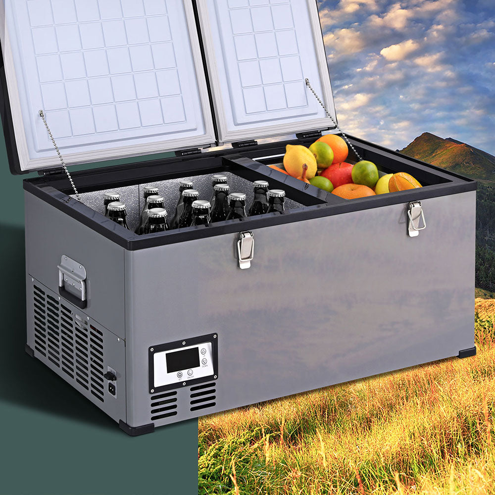 Glacio 80L Portable Camping Fridge Freezer 12V/24V/240V