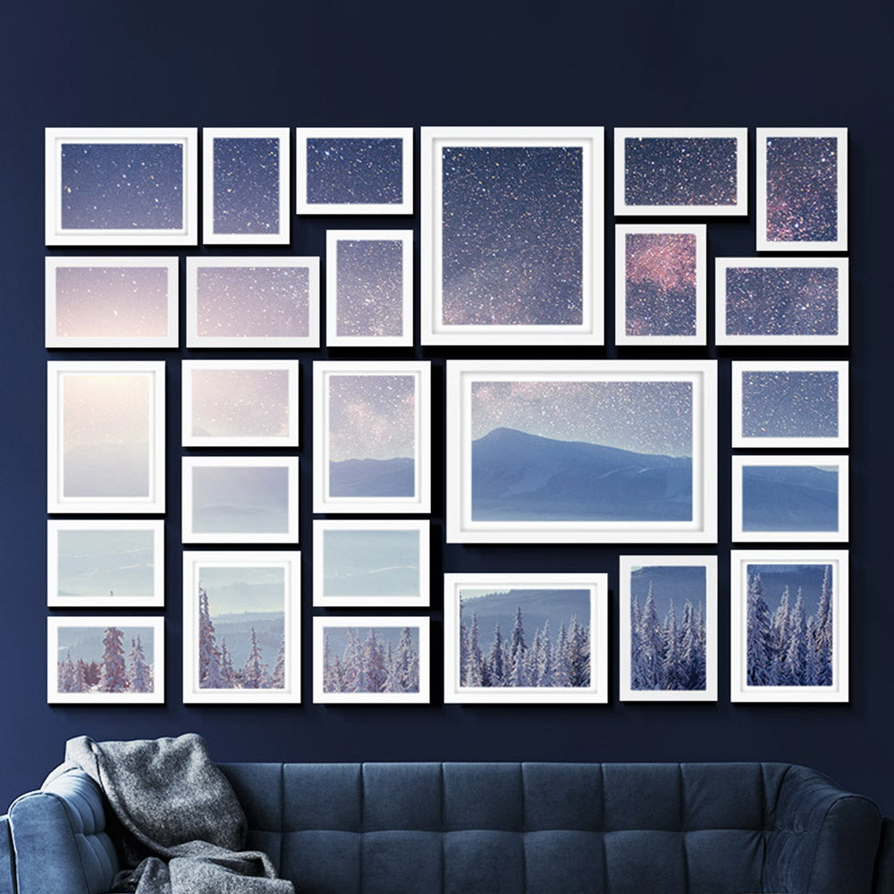 Artiss 26-Piece Photo Frame Set White (3R to 8R Prints)