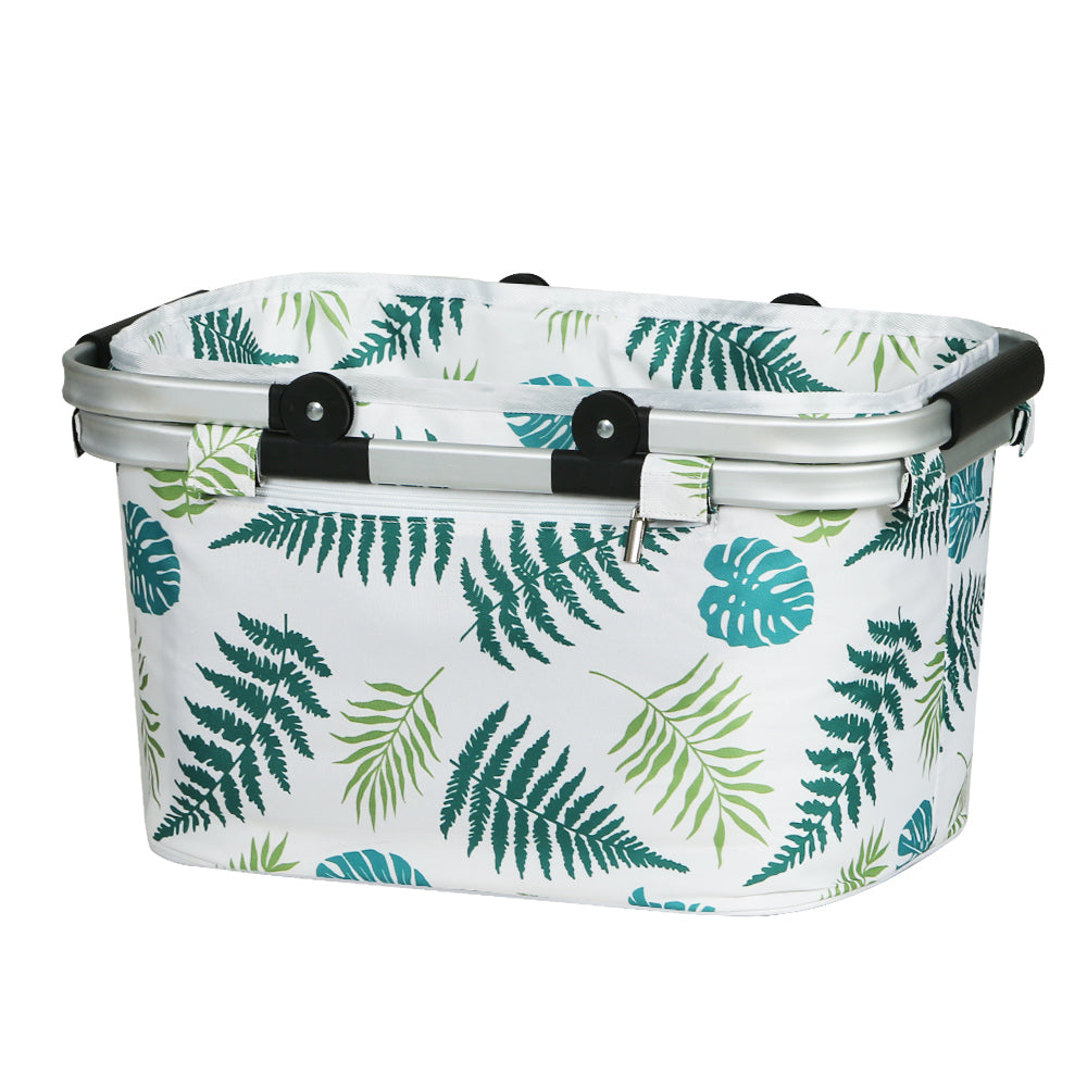Alfresco Insulated Picnic Basket Folding Hamper 30kg