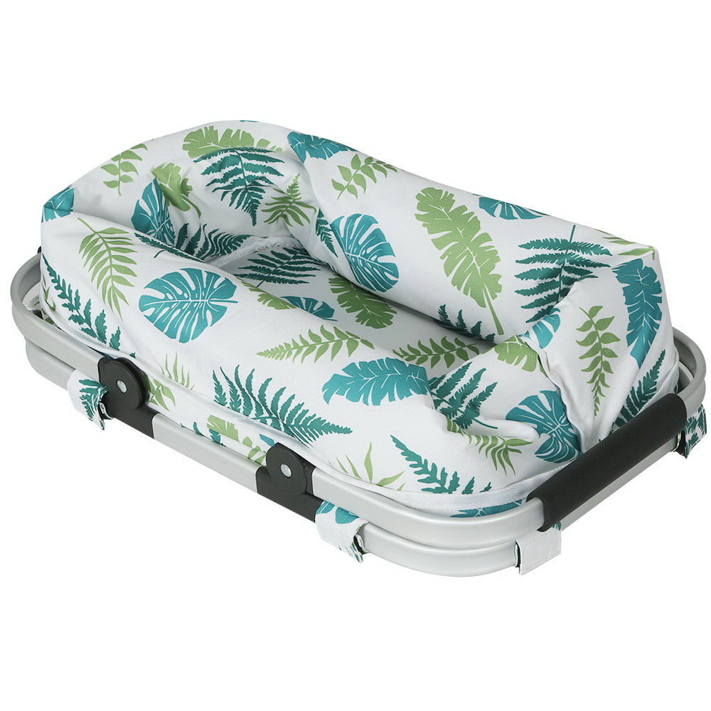 Alfresco Insulated Picnic Basket Folding Hamper 30kg