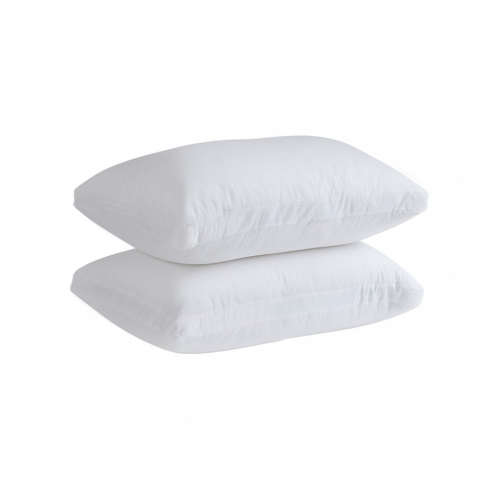 Giselle Bedding 70x45CM Shredded Memory Foam Pillow Adjustable Loft White