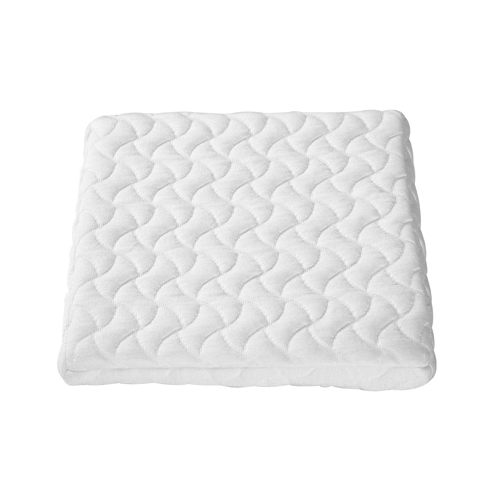 Giselle Baby Wedge Pillow Memory Foam Bamboo Cover White