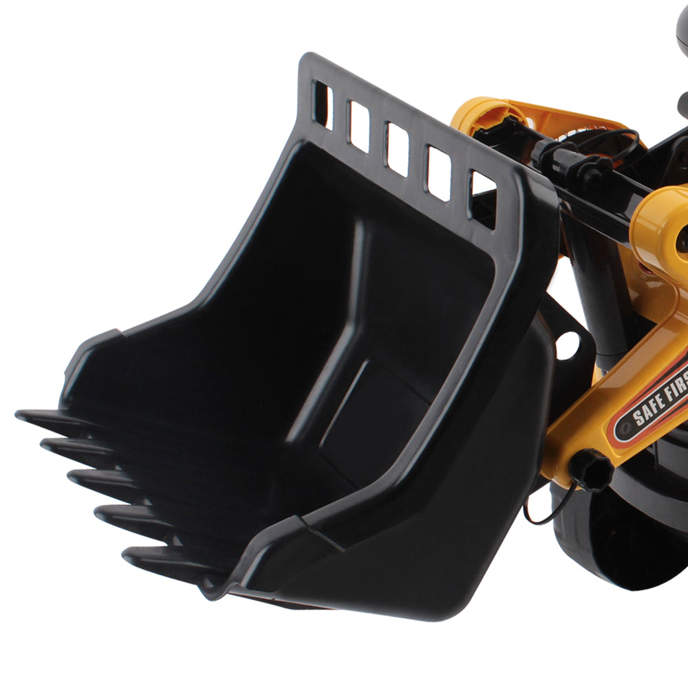 Keezi Kids Ride On Excavator Bulldozer Yellow