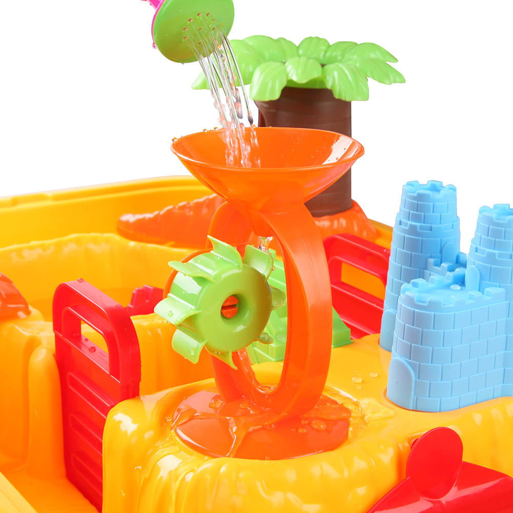 Keezi Kids Sand and Water Activity Table Set with Chair