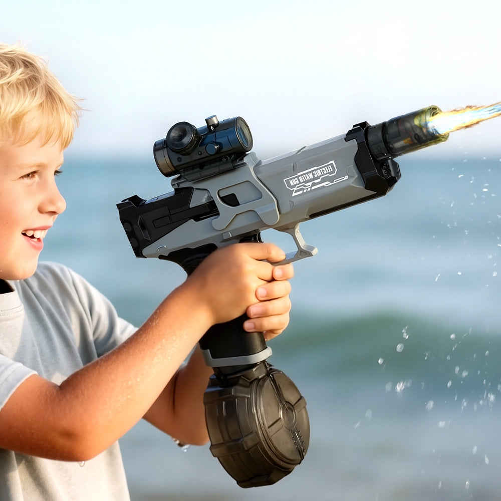 Keezi Electric Water Gun 500ml Kids Squirt Gun Black