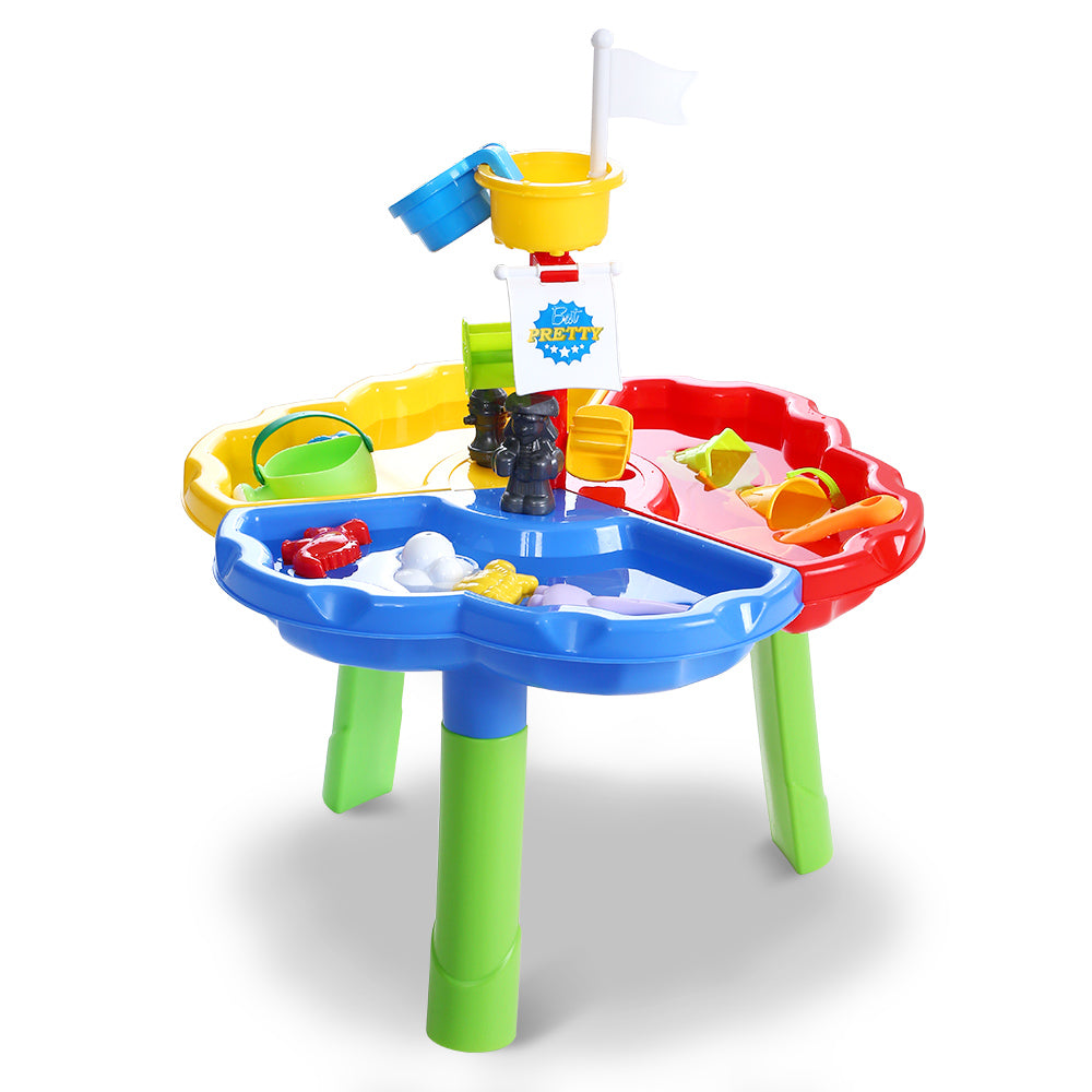 Keezi Kids Sandpit Water Table Outdoor Beach Toy