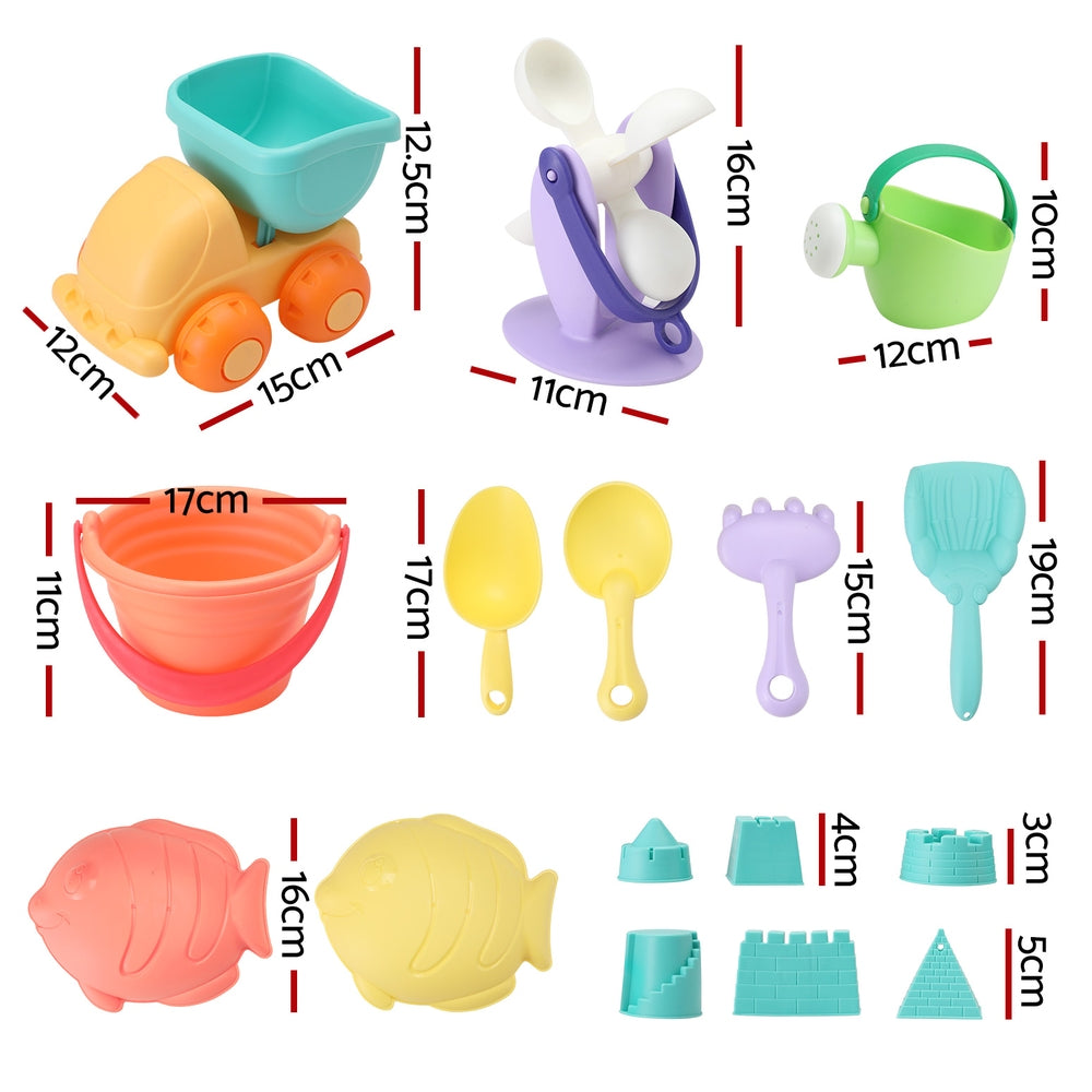 Keezi Kids Sand and Water Play Set Multicolour