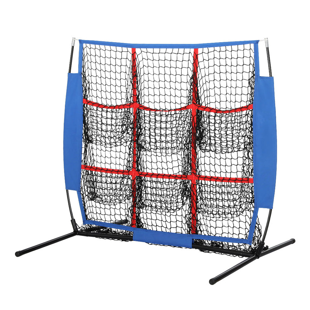 Everfit 126x101cm Pitching Net 9-Target Zone Training Aid