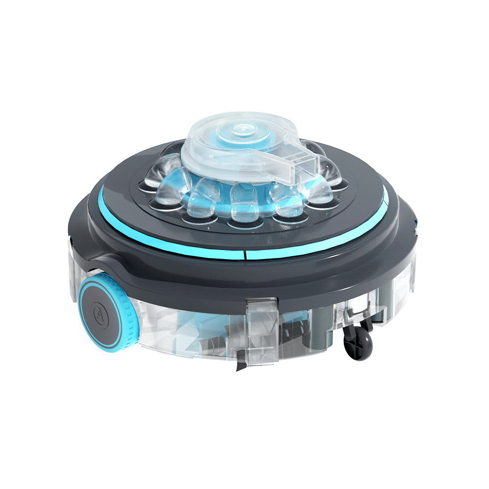 Aqua Buddy Robotic Pool Cleaner Cordless Vacuum Grey/Blue