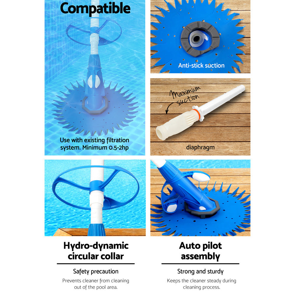 Aqua Buddy 10m Automatic Pool Vacuum Cleaner