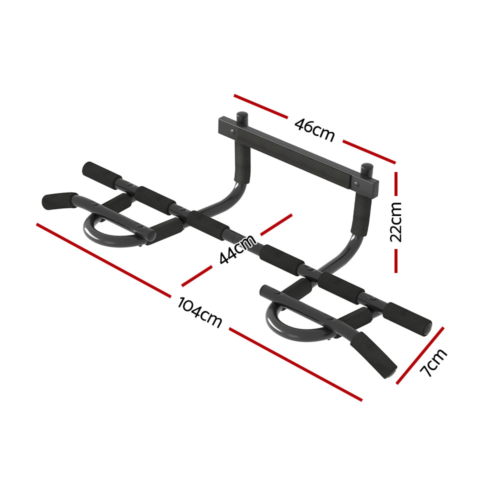 Everfit 104CM Doorway Chin-Up Bar Gym Horizontal Pull-Up Bar