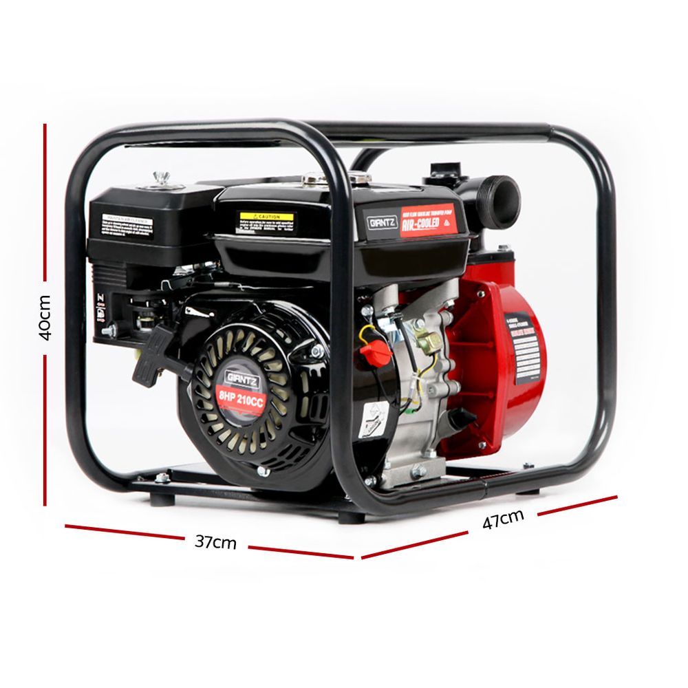 Giantz 2-Inch Petrol Water Pump High Flow Fire Fighting Irrigation