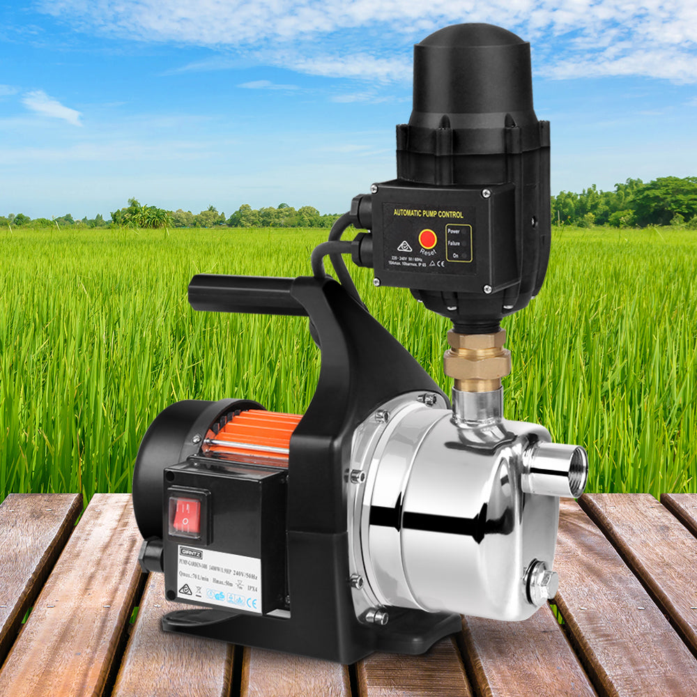 Giantz 1500W Garden Water Pump High Pressure Black