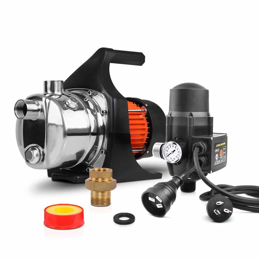 Giantz 1500W Garden Water Pump High Pressure Black