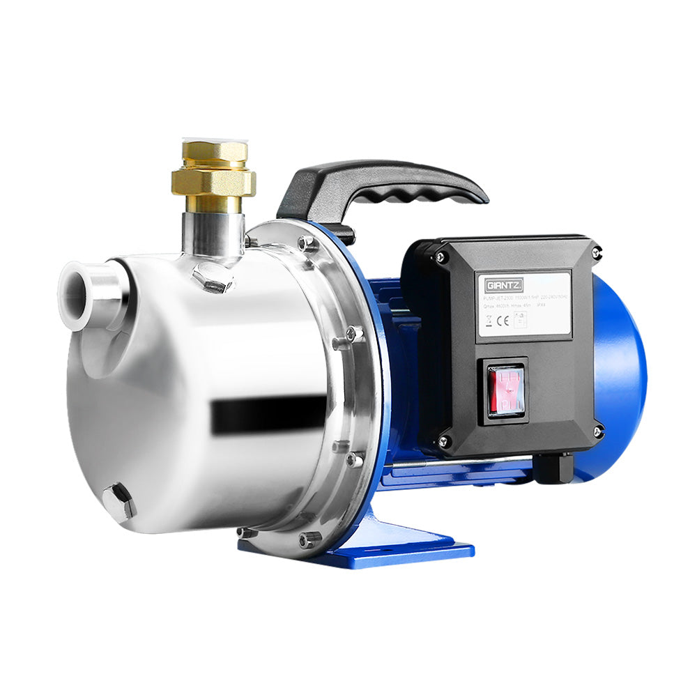 Giantz 1100W Garden Jet Pump High Pressure Stainless Steel