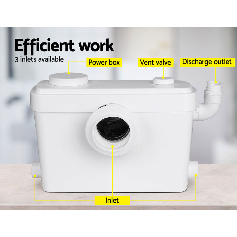 Giantz 600W Macerator Toilet Disposal Pump Unit