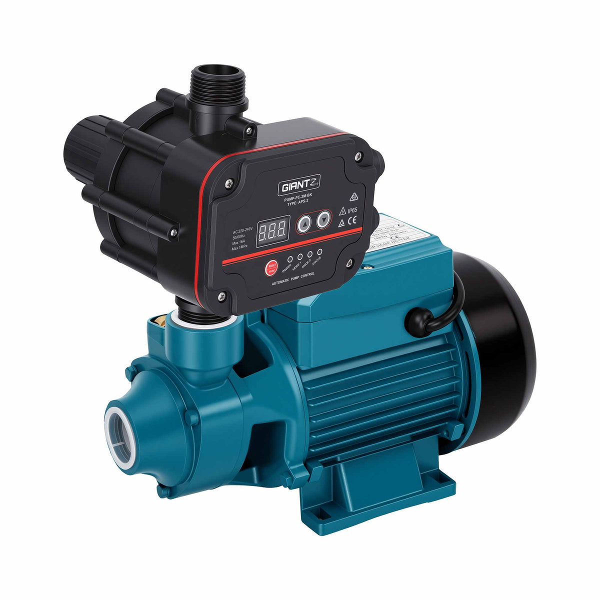 Giantz Peripheral Water Pump with Auto Controller 0.5HP