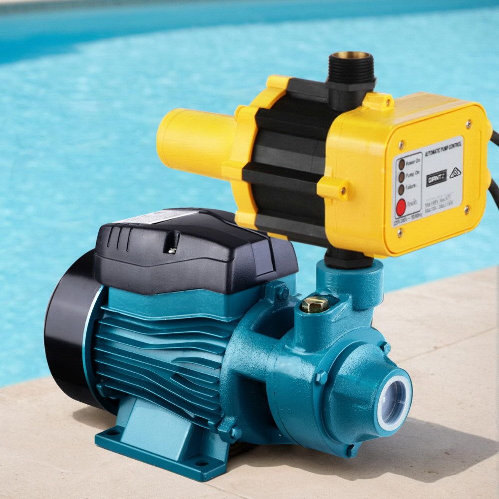 QB60 Peripheral Water Pump 370W Electric Irrigation Yellow