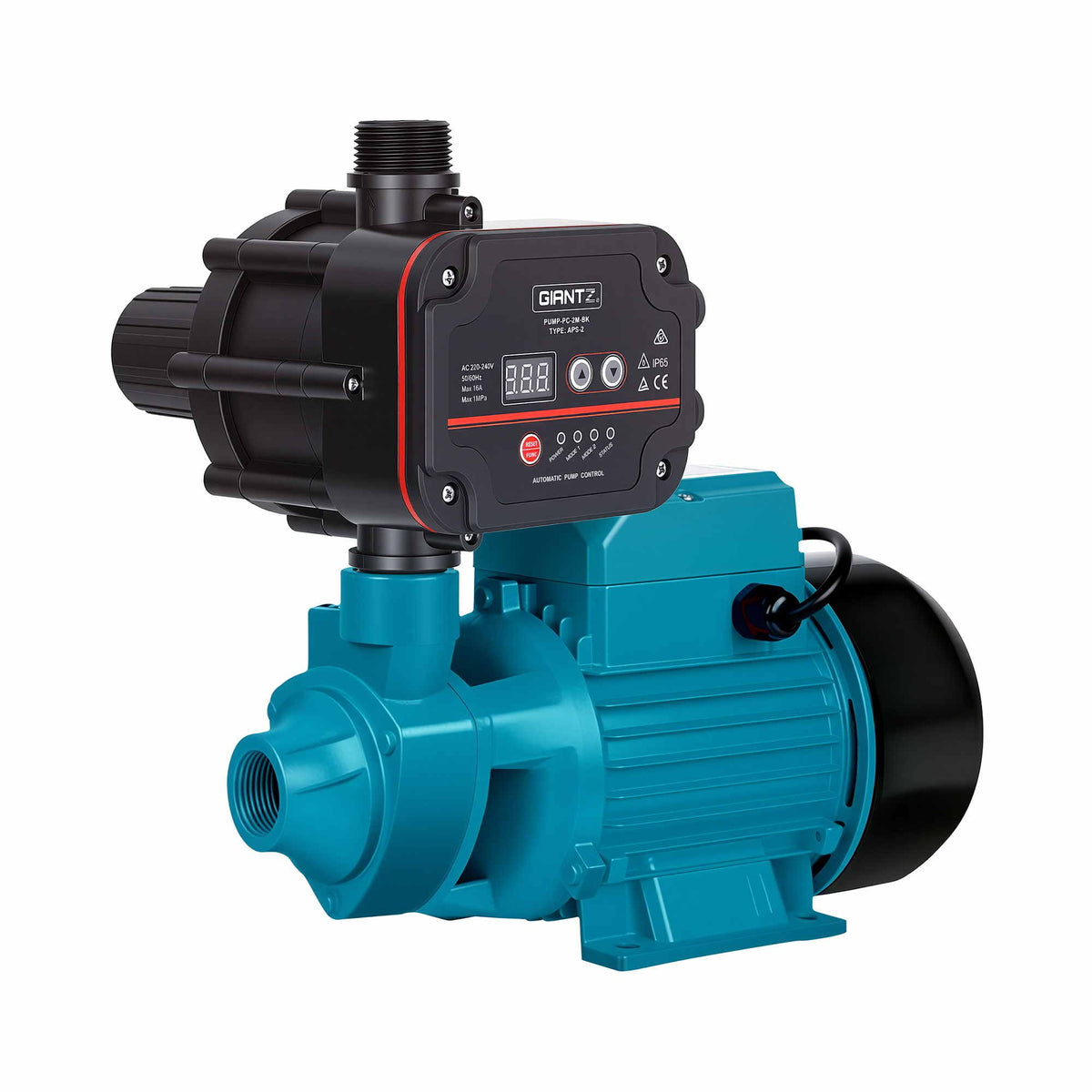 Giantz Cast Iron Peripheral Water Pump 1HP with Auto Controller