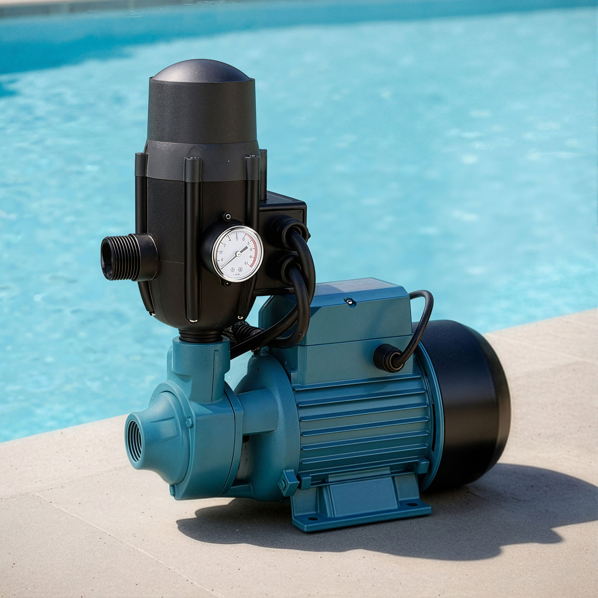 QB80 Peripheral Water Pump 750W Garden Irrigation Black