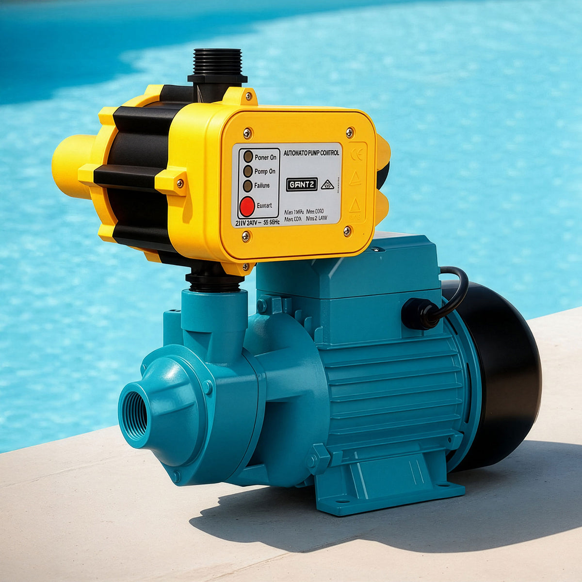 QB80 Peripheral Water Pump 750W 60m Head Yellow