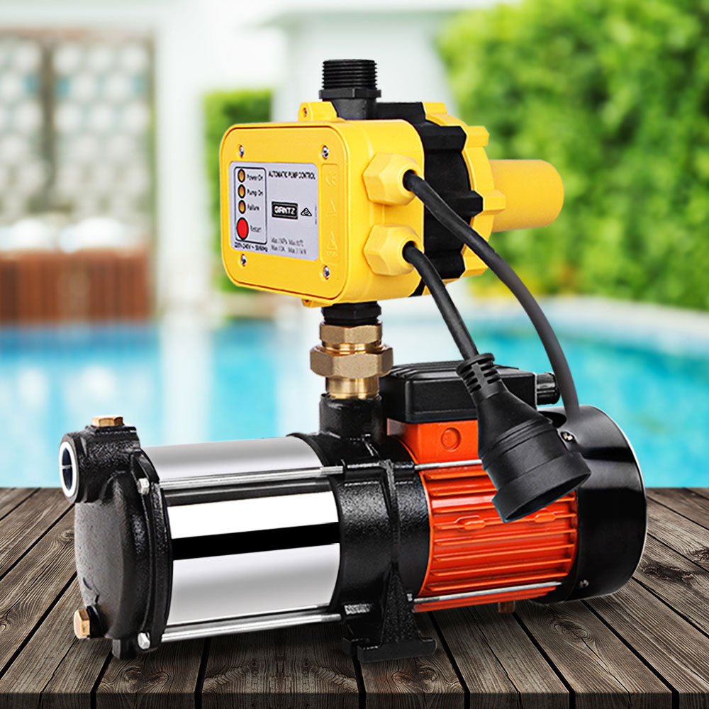 Giantz 1800W 5-Stage Garden Water Pump High Pressure Yellow